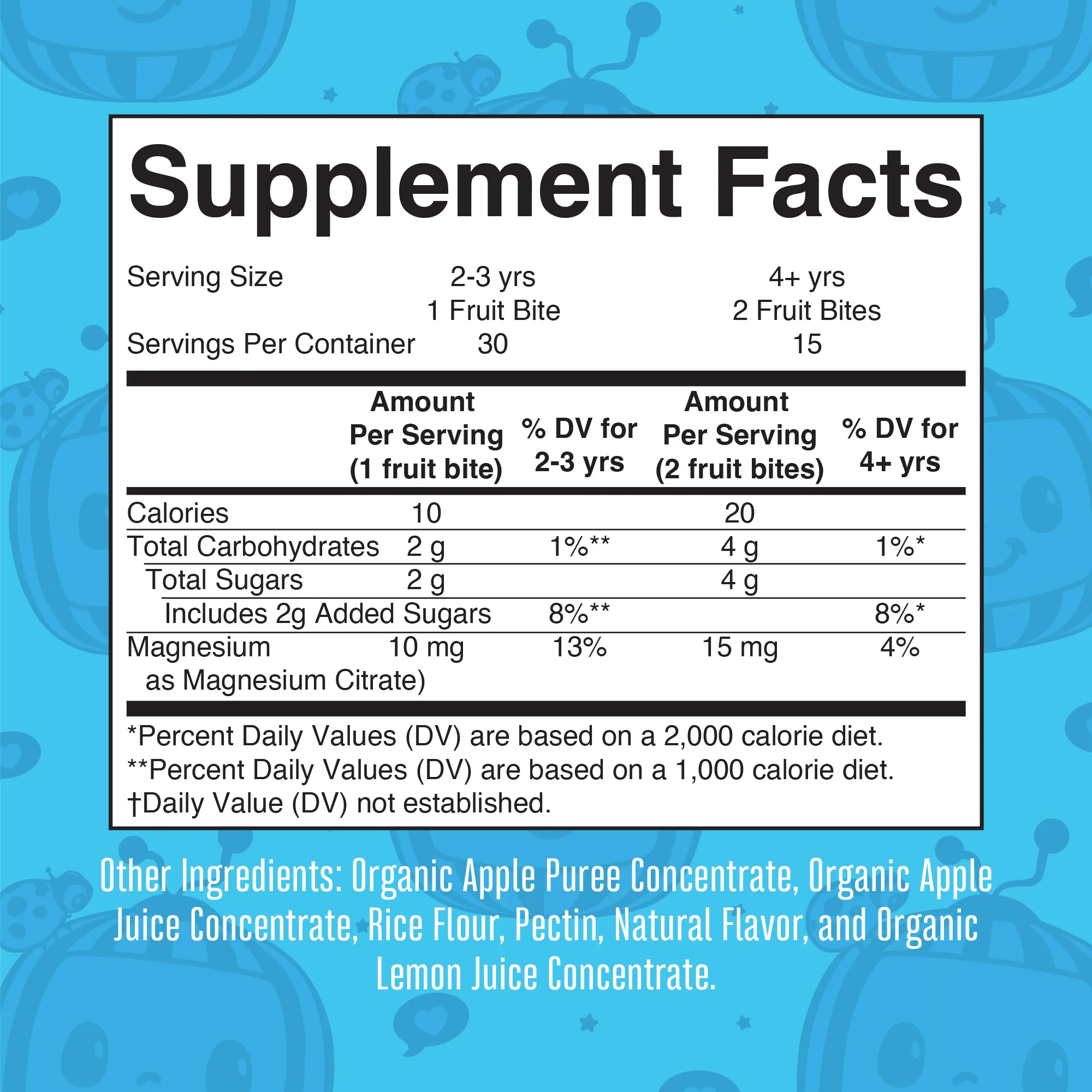 CoComelon Toddler Magnesium Fruit Bites - Image 2