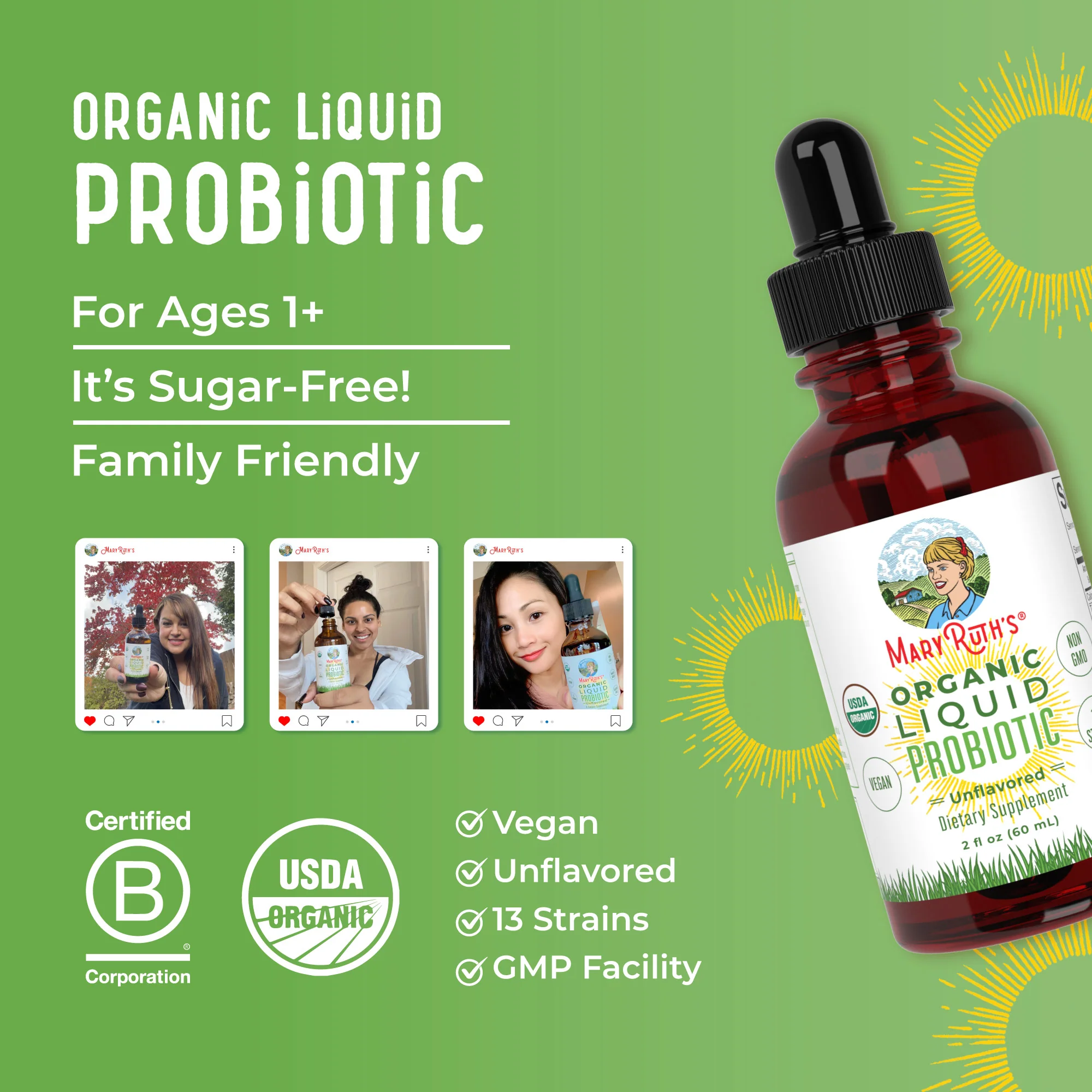 Organic Liquid Probiotic 2oz - Image 7