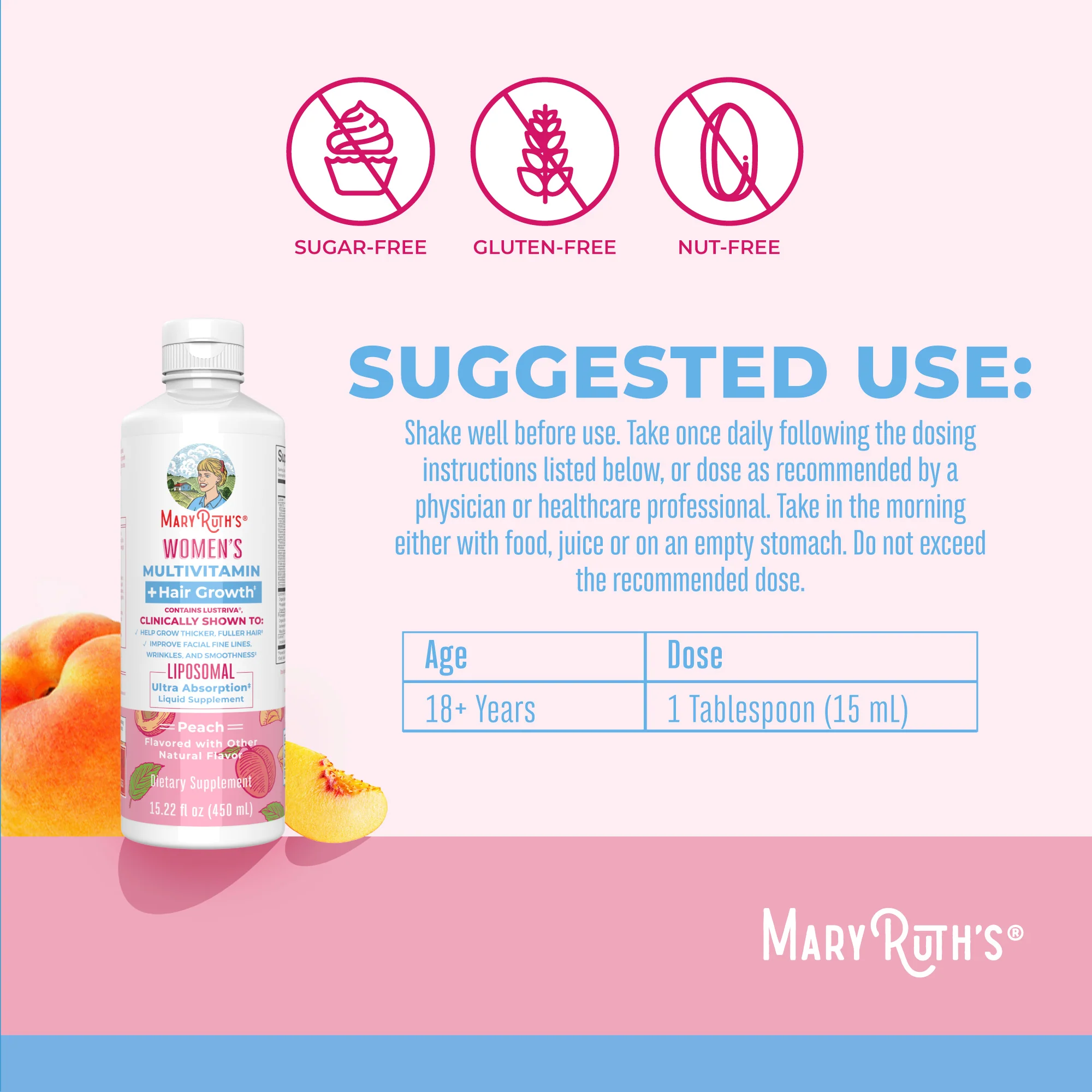 Women's Multivitamin + Hair Growth Liposomal - Image 3